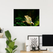 Garteneidechse Poster (Heimbüro)