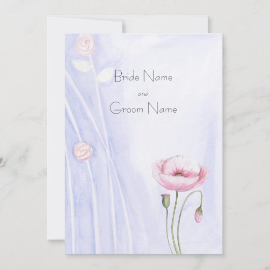 Garteneinladung Einladung (Vorderseite)