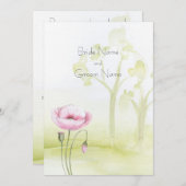 Garteneinladung Einladung (Vorne/Hinten)