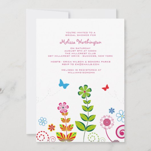 Garteneinladung Juni Einladung (Vorderseite)