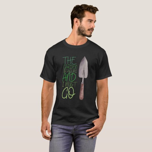 Gartenenthusiast T-Shirt (Vorne ganz)
