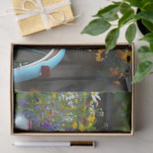 Gartenfahrt Wonne Seidenpapier (Geschenk)