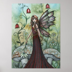 Gartenfee Poster Druck von Molly Harrison