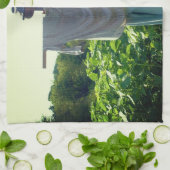 Gartenfeld   geschirrtuch (Gefaltet)