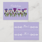 Gartenfest  mitteilungskarte (Vorne/Hinten)