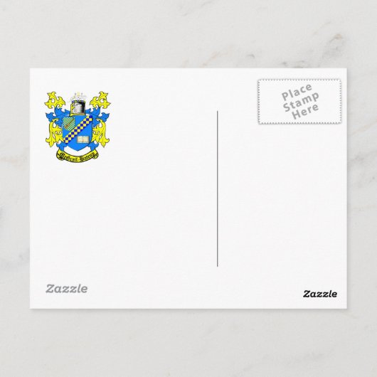 Gartenfische Postkarte (Rückseite)