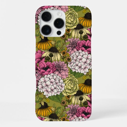 Gartenfloralen 2 iPhone hülle (Rückseite)
