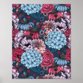 Gartenfloralen Poster (Vorne)