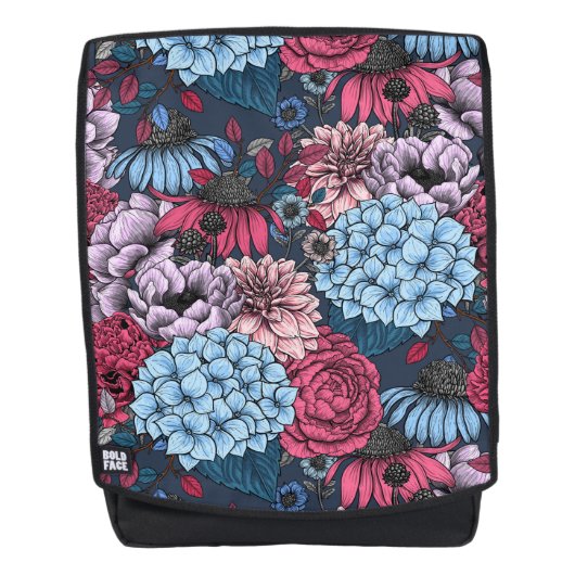 Gartenfloralen Rucksack (Vorderseite)