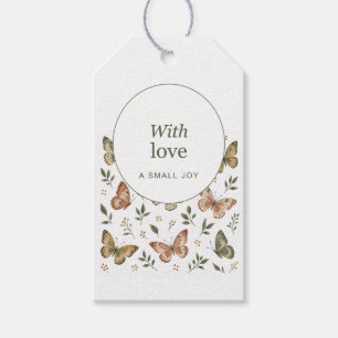 Gartenflügel mit Liebe Geschenkanhänger