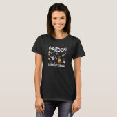 Gartenflüsterer Gartengeräte T-Shirt (Vorne ganz)