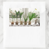 GartenFoto Rechteckiger Aufkleber (Tasche)