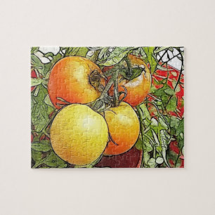 Gartenfrische Heirloom-Tomaten Puzzle