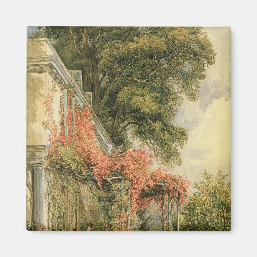 Gartenfront des Hauses Robert Vernon Magnet (Vorne)