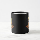 Gartenfrosch der Feeerie Cottagecore Tasse (Zentrum)