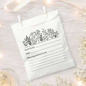 Gartenfutter Rettend Hülle Geschenktütchen (Ausgeschnitten)