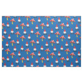 Gartengarnele und Pilze Niedlichen Cartoon Stoff (Fat Quarter (45,7 x 55,9 cm))