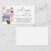 Gartengarten Blume Bitte bringen Sie ein Rezept mi Begleitkarte (Vorne/Hinten)