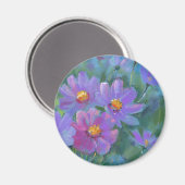 Gartengarten-Blume (Cosmos bipinnatus, mexikanisch Magnet (Vorderseite/Rückseite)