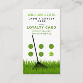 Gartengarten Gartengarten Moderne Rassentrale Loya Visitenkarte (Vorderseite)