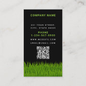 Gartengarten Gartengarten Moderne Rassentrale Loya Visitenkarte (Rückseite)