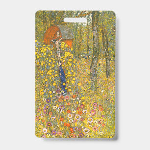 Gartengarten Gustav Klimt mit Crucifix Ausweis