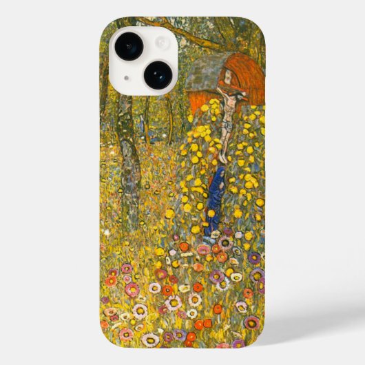 Gartengarten Gustav Klimt mit Crucifix Case-Mate iPhone Hülle (Rückseite)