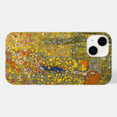 Gartengarten Gustav Klimt mit Crucifix Case-Mate iPhone Hülle (Rückseite (Horizontal))