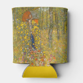 Gartengarten Gustav Klimt mit Crucifix Dosenkühler (Rückseite)