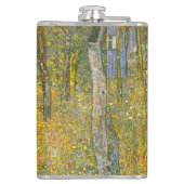 Gartengarten Gustav Klimt mit Crucifix Flachmann (Rückseite)