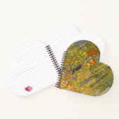 Gartengarten Gustav Klimt mit Crucifix Notizblock (Innenseite)