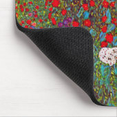 Gartengarten Gustav Klimt mit Sonnenblumenmousepad Mousepad (Ecke)