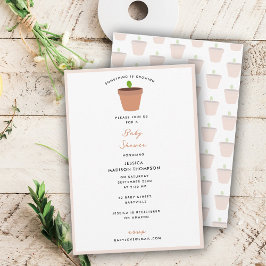 Gartengarten Kinderdusche Party Thema Einladung