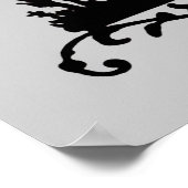 Gartengarten Party mit Kindertanz Poster (Ecke)