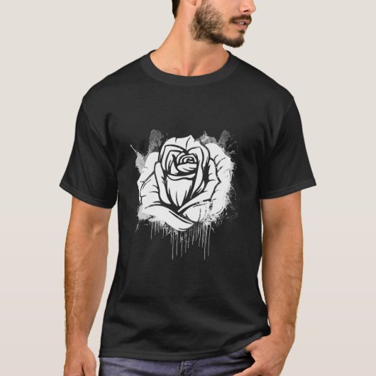 Gartengarten Rose Gartengarten T-Shirt (Vorderseite)