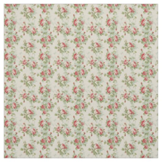 Gartengarten Rose Reben Shabby Chic Stoff (Muster)