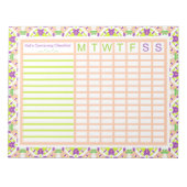 Gartengartenbauplaner Notizblock (Vorderseite)