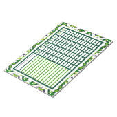 Gartengartenbauplaner Notizblock (angewinkelt)