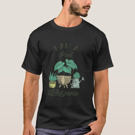 Gartengartengartengarten Pflanze Whisperer T-Shirt (Vorderseite)