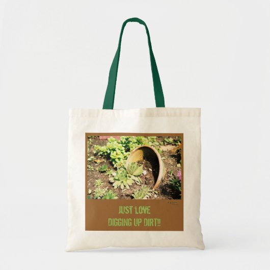 Gartengartengrafik-Tasche Tragetasche (Vorne)