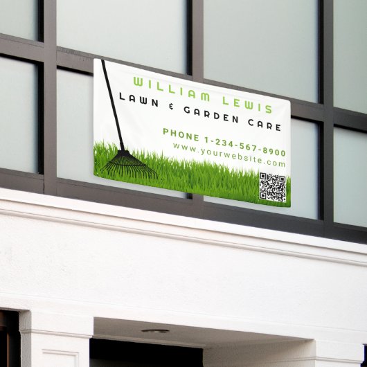 Gartengartenpflege Landschaften Landschaft Moderne Banner (Äußeres Gebäude)
