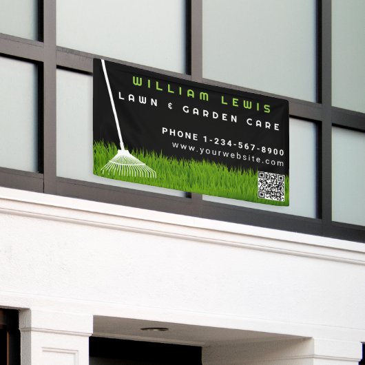 Gartengartenpflege Landschaften Landschaft Moderne Banner (Äußeres Gebäude)