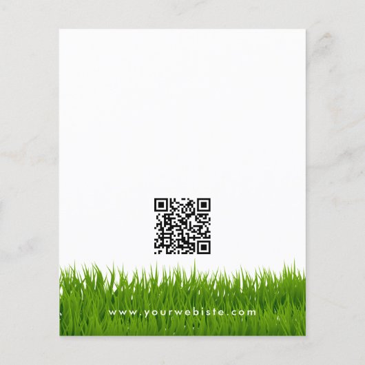 Gartengartenpflege Landschaften Landschaft Moderne Flyer (Hinten)