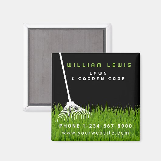 Gartengartenpflege Landschaften Landschaft Moderne Magnet (Vorderseite/Rückseite)