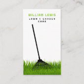 Gartengartenpflege Landschaften Landschaft Moderne Visitenkarte (Vorderseite)