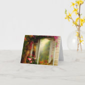 Gartengartentor Rose Karte (Gelbe Blume)