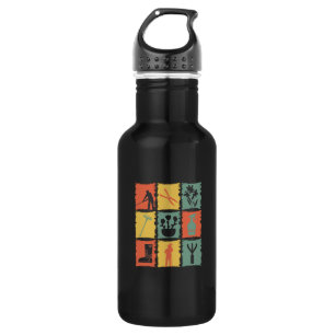 Gartengartenwerkzeug Edelstahlflasche