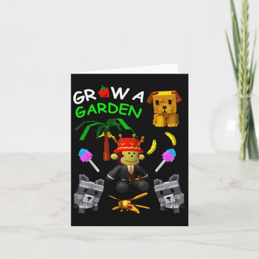 Gartengärtner Candy Blossom Frucht Palm Monke Karte (Vorderseite)