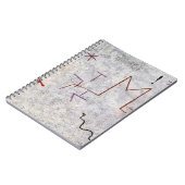 Gartengate K (1932) von paul klee Notizblock (Linke Seite)