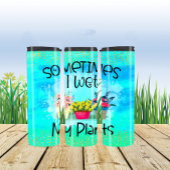 Gartengepflasterte Pflanze Manchmal habe ich meine Thermosbecher